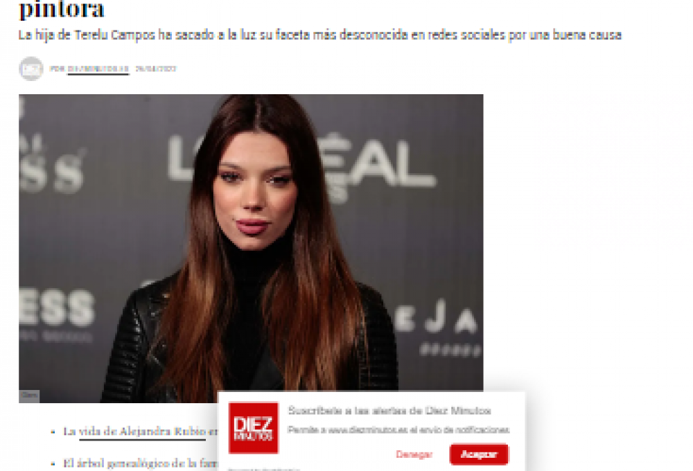 La Hija De Terelu Campos Ha Sacado A La Luz Su Faceta M S Desconocida